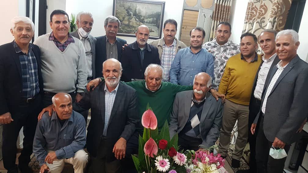 آقا جلال فوتبال بوشهر ۸۱ ساله شد