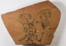 (تصاویر) کشف تنبیه دانش آموزان بدرفتار بر روی قطعات سفال باستانی مصر