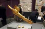 (تصاویر) رونمایی از شمشیر اردشیر یکم هخامنشی