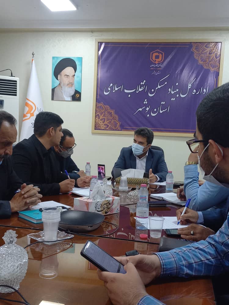 نشست مطبوعاتی رئیس بنیاد مسکن انقلاب اسلامی استان بوشهر