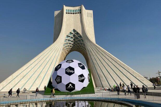 گزارش تصویری نصیربوشهرآنلاین از ماکت جام جهانی در تهران