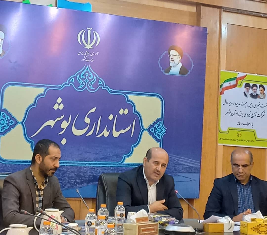 در حوزه وصول درآمد برق استان بوشهر جزو ۵ استان پایین کشورهستیم