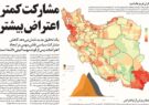 نتایج یک تحقیق: کاهش مشارکت سیاسی نقش مهمی در ایجاد اعتراضات پس از فوت مهسا امینی داشت