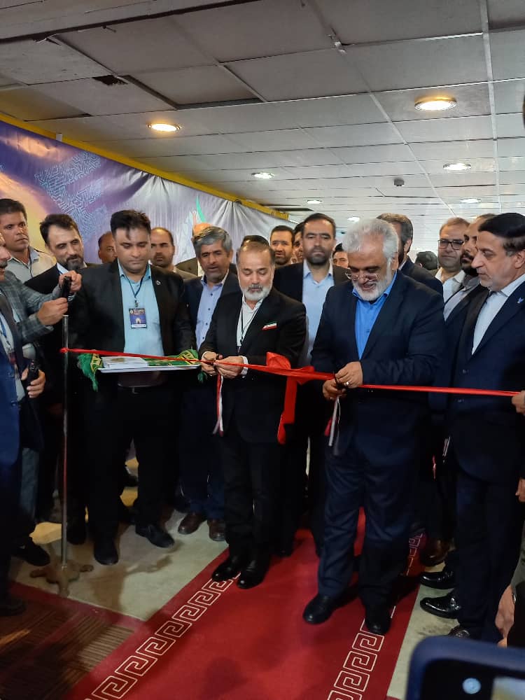 افتتاح نمایشگاه رویداد ملی عصر امید عسلویه