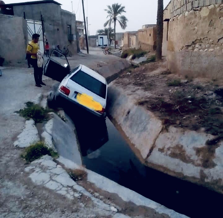 کانال فصلی خطرناک در اهرم
