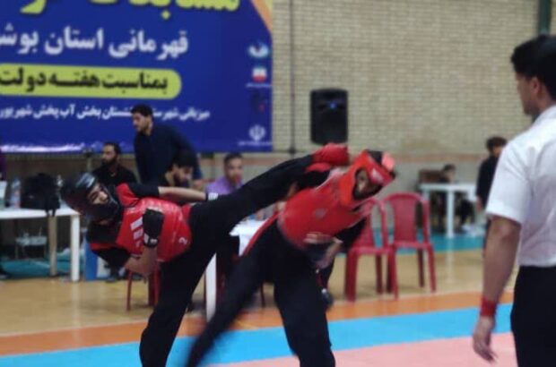 پایان رقابت های قهرمانی کونگ فو استان بوشهر در بخش آقایان