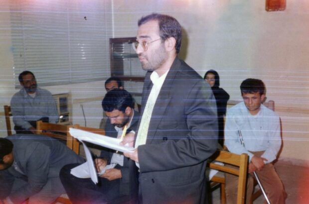 جلسه دادگاه نصیر بوشهر (سال ۱۳۸۱)