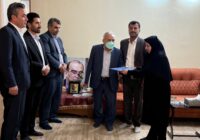 دیدار مدیر کل سیاسی استاندار و رئیس خانه کارگر با «نصیر بوشهر» در روز خبرنگار