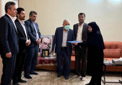 دیدار مدیر کل سیاسی استاندار و رئیس خانه کارگر با «نصیر بوشهر» در روز خبرنگار